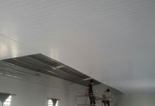 Cielo raso en PVC, revestimiento de pared en P.V.C.